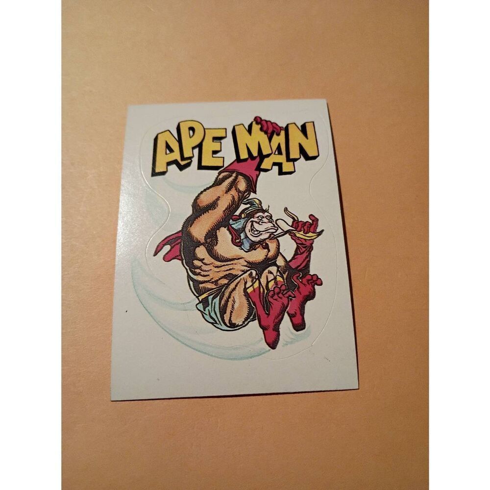 1983 General Mills Zero Heroes Trading Card Sticker Card Vintage #11